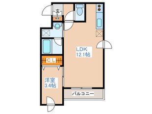 シャリテ澄川の物件間取画像